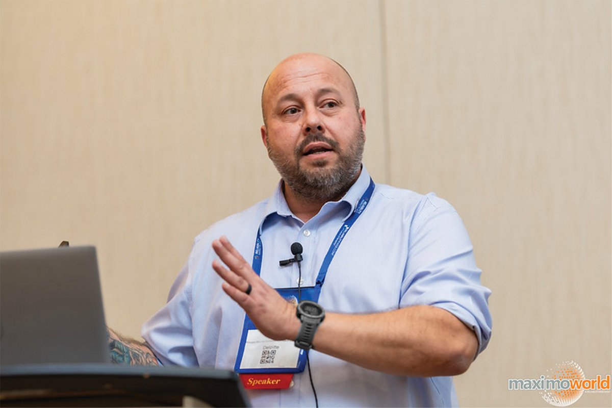 Jason Brock at MaximoWorld 2024